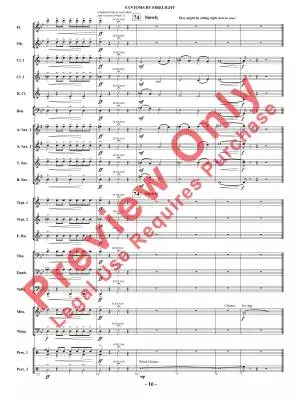 Fantoms By Firelight (for Narrator and Band) - Shaffer - Concert Band - Gr. 2