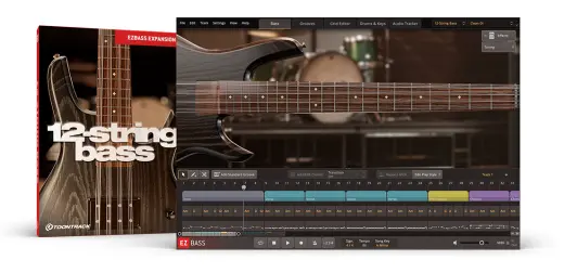Toontrack - 12-String Bass EBX Sound Expansion - Download
