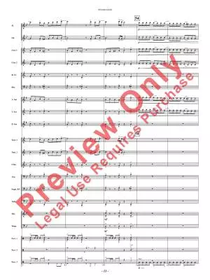 Spanish Skies - Bankston - Concert Band - Gr. 2.5