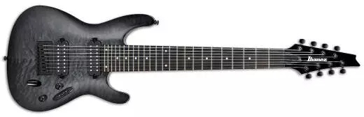 S Series 8-String Electric Guitar - Trans Grey Burst