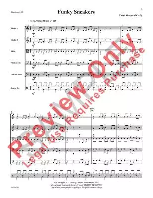 Funky Sneakers -  Sharp - String Orchestra - Gr. 2