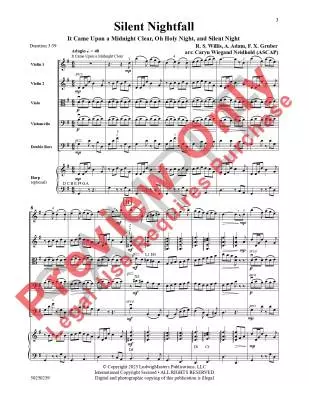 Silent Nightfall - Neidhold - String Orchestra - Gr. 2.5