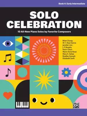 Alfred Publishing - Solo Celebration, Book 4: 10 All-New Piano Solos by Favorite Composers - Piano - Book