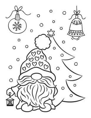 Gnome for the Holidays: 30 Christmas Songs You Gnome and Love with Festive Coloring Pages - Piano - Book