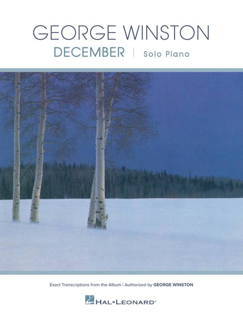 George Winston: December  - Winston - Piano - Book