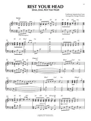 George Winston: December  - Winston - Piano - Book