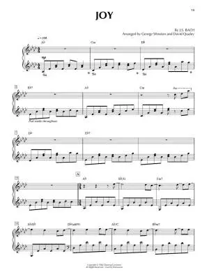 George Winston: December  - Winston - Piano - Book