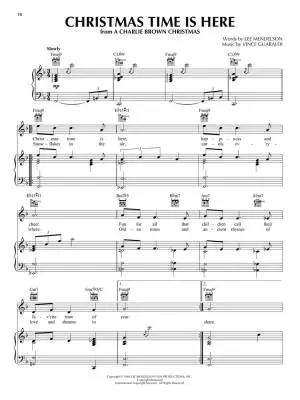 Music from Peanuts Holiday Specials - Guaraldi -  Piano - Book