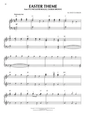 Music from Peanuts Holiday Specials - Guaraldi -  Piano - Book
