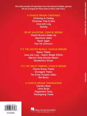 Music from Peanuts Holiday Specials - Guaraldi -  Piano - Book