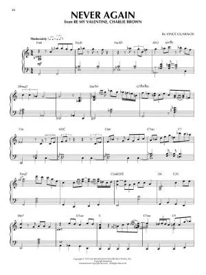Music from Peanuts Holiday Specials - Guaraldi -  Piano - Book