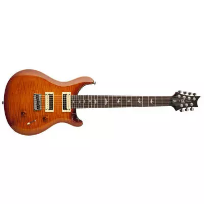 SE Custom 24 7-String Electric Guitar - Vintage Sunburst