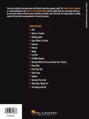 Hal Leonard Piano for Teens Songbook - Piano - Book