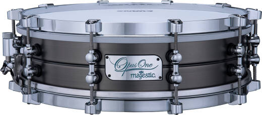 Majestic Percussion - 14x4 Opus One Series Brass Concert Snare Drum