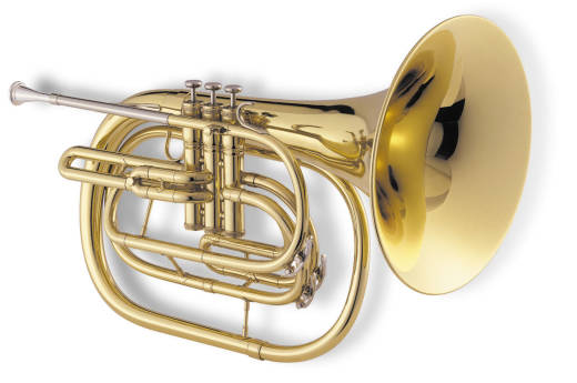 550L -  Bb Marching French Horn - Lacquer Finish