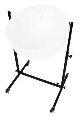 Panyard - Lead Pan Stand with Casters - Powder Coat Black