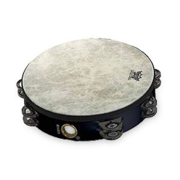 Tambourine Fiberskyn3 Single Row Jingles - 6 Inch