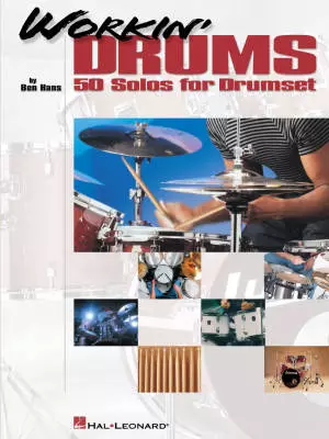 Hal Leonard - Workin Drums: 50 Solos For Drumset - Hans - Drum Set - Book