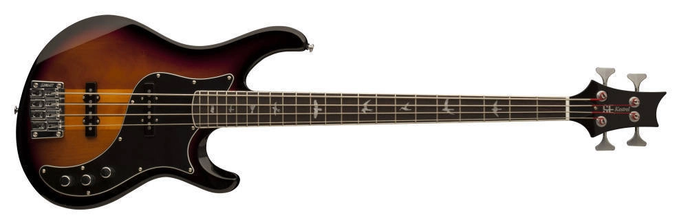 SE Kestrel 4-String Bass - 3-Colour Sunburst