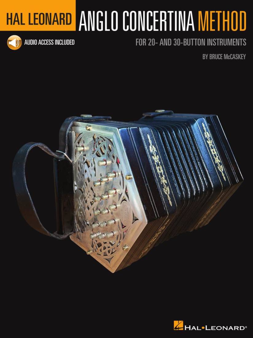 Hal Leonard Anglo Concertina Method - McCaskey - Anglo Concertina - Book/Audio Online