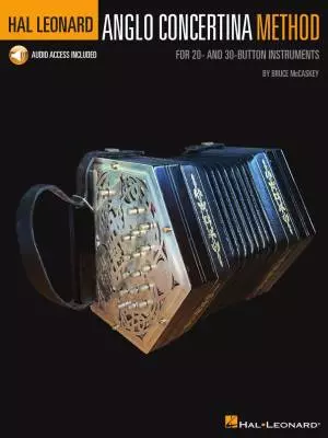 Hal Leonard - Hal Leonard Anglo Concertina Method - McCaskey - Anglo Concertina - Book/Audio Online