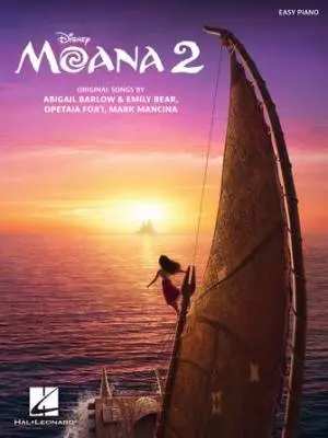 Hal Leonard - Moana 2 - Barlow/Bear/Mancina/Foai - Piano - Book