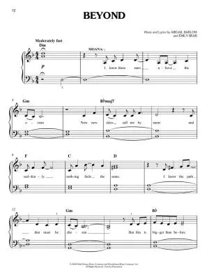 Moana 2 - Barlow/Bear/Mancina/Foa\'i - Piano - Book