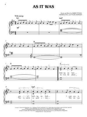 Popular Sheet Music of the 2020s: 30 Hit Songs - Easy Piano - Book