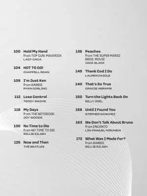 Popular Sheet Music of the 2020s: 30 Hit Songs - Easy Piano - Book