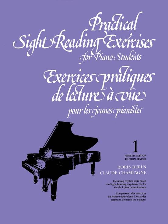 Practical Sight Reading Exercises for Piano Students, Book 1 - Berlin/Champagne - Piano - Book