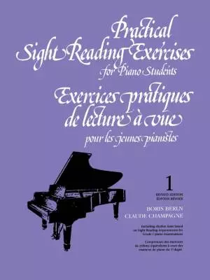 Alfred Publishing - Practical Sight Reading Exercises for Piano Students, Book 1 - Berlin/Champagne - Piano - Book