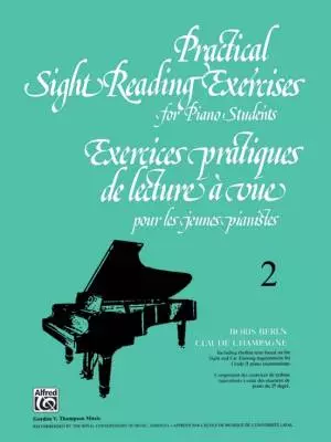 Alfred Publishing - Practical Sight Reading Exercises for Piano Students, Book 2 - Berlin/Champagne - Piano - Book