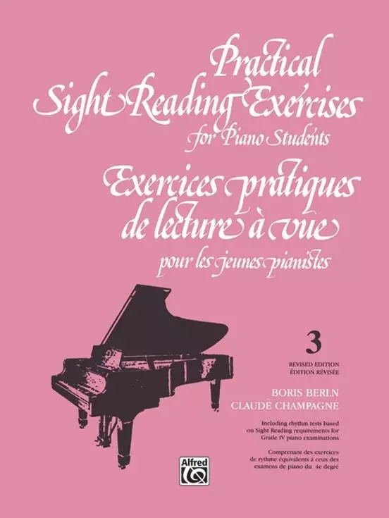 Practical Sight Reading Exercises for Piano Students, Book 3 - Berlin/Champagne - Piano - Book