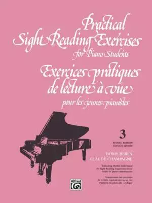 Alfred Publishing - Practical Sight Reading Exercises for Piano Students, Book 3 - Berlin/Champagne - Piano - Book