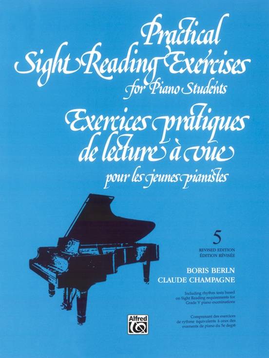 Practical Sight Reading Exercises for Piano Students, Book 5 -  Berlin/Champagne - Piano - Book