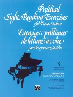 Alfred Publishing - Practical Sight Reading Exercises for Piano Students, Book 5 -  Berlin/Champagne - Piano - Book