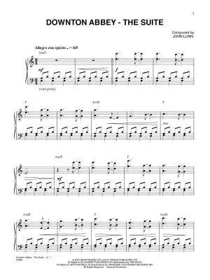 Downton Abbey: The Suite - Lunn - Piano - Sheet