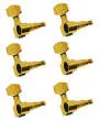 All Parts - Sperzel Solid Pro 6-in-Line Non-Locking Tuning Keys - Gold All Parts - Sperzel Solid Pro 6-in-Line Non-Locking Tuning Keys - Gold