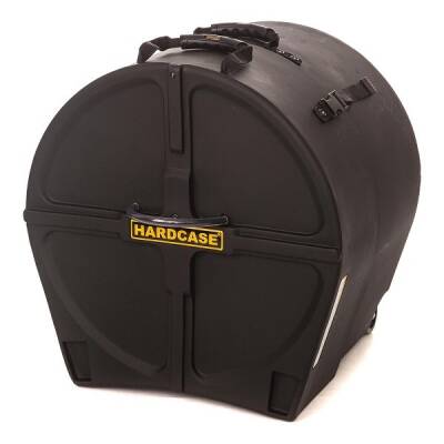 Hardcase - 20 Bass Drum Case with Wheels - Black