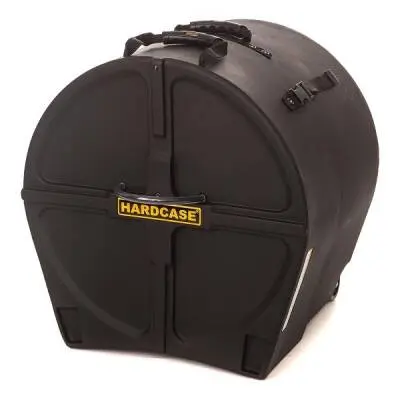 20\'\' Bass Drum Case with Wheels - Black