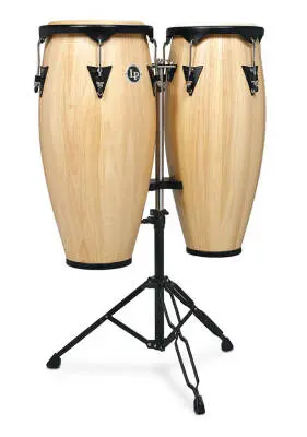 Latin Percussion - City Series 10 and 11 Conga Set - Natural