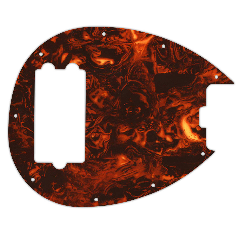 Custom Pickguard for Music Man Sterling 4-H Bass - Faux Tortoise