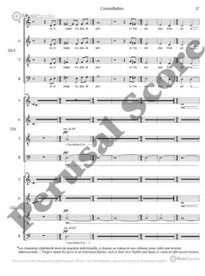 Constellation - Saindon - SATB - Book