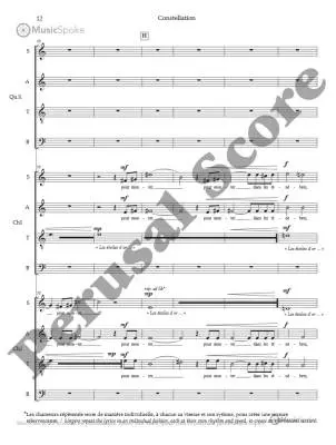 Constellation - Saindon - SATB - Book