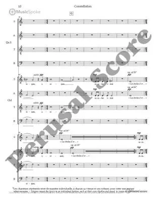 Constellation - Saindon - SATB - Book