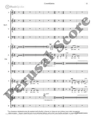 Constellation - Saindon - SATB - Book
