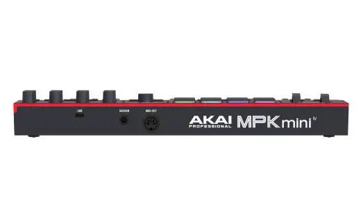 MPK Mini IV Compact Midi Controller - Black