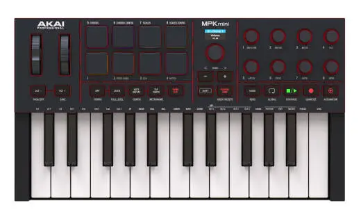 MPK Mini IV Compact Midi Controller - Black