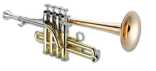 XO Professional Brass - 1700RL Professional Bb/A Piccolo Trumpet w/Rose Brass Bell - Lacquer Finish