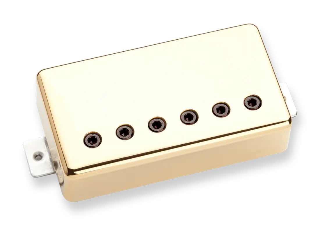 Full Shred Medium Output Bridge Pickup - Gold Cover